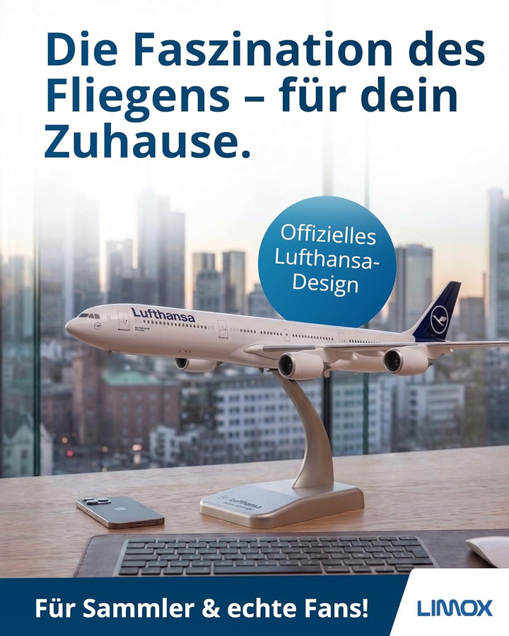 Limox Wings Lufthansa Airbus A340-600 Scale 1:200 | Neue Lufthansa LACKIERUNG
