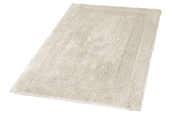 Kleine Wolke 5477146360 Badteppich Arizona, 60 x 100 cm, Grau(Silbergrau) Grau(silbergrau) 60 x 100
