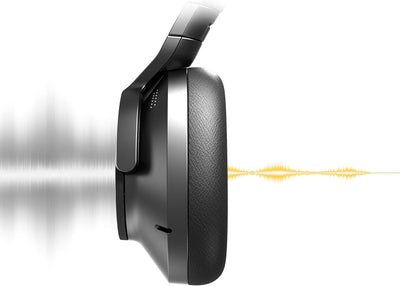Technics EAH-A800E-K Bluetooth Kopfhörer, Over-Ear mit Noise Cancelling und Mikrofon, ergonomisches