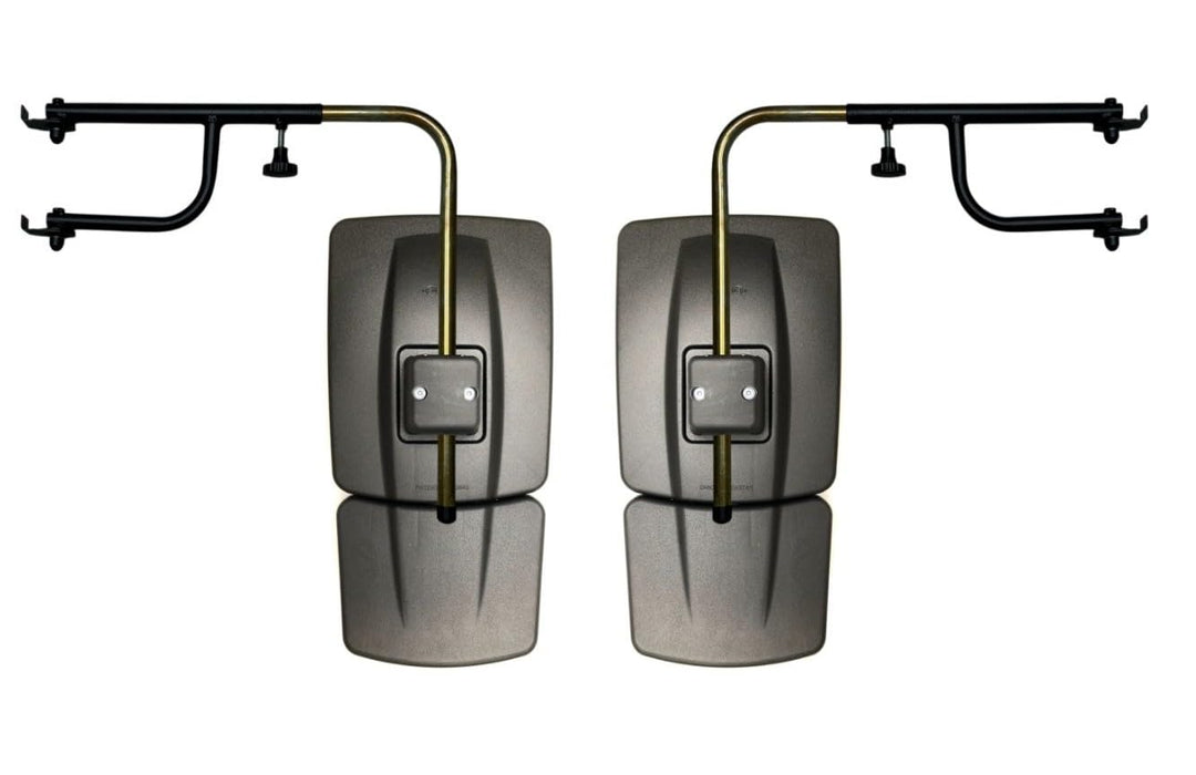 Aussenspiegel Set für Traktor mit Spiegelhalter 2-Segment konvex 435x223mm passend für New Holland J