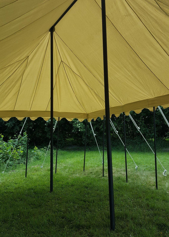 Ritterzelt Markward, 6 x 4 m, 425 GMS, Natur