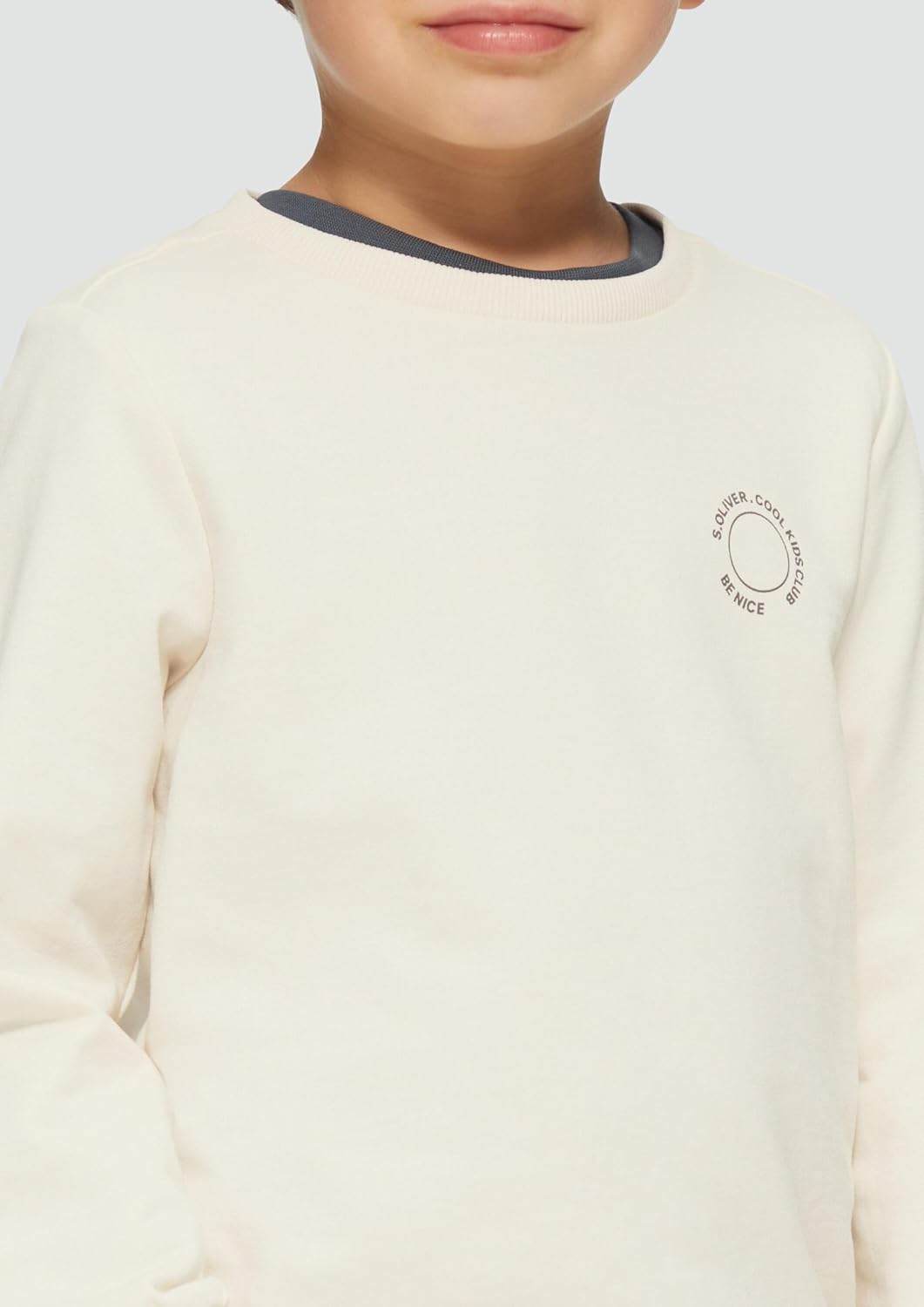 s.Oliver Wärmendes Sweatshirt mit NASA®-Rückenprint 92-98 0805_helles Sand, 92-98 0805_helles Sand