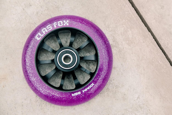CLAS FOX Pro Stunt Scooter Rollen Roller Räder 110mm Ein Paar mit ABEC-9 Kugellager CNC Metallker (2
