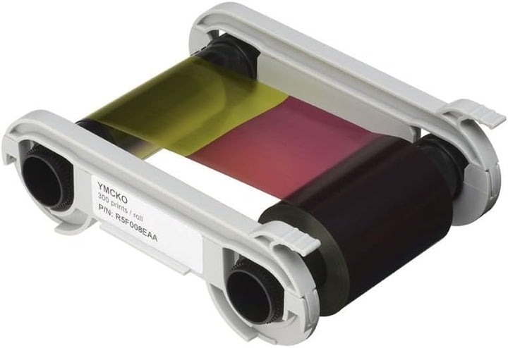Evolis R5F002EAA Druckband, Schwarz, Blau, Rot, Gelb