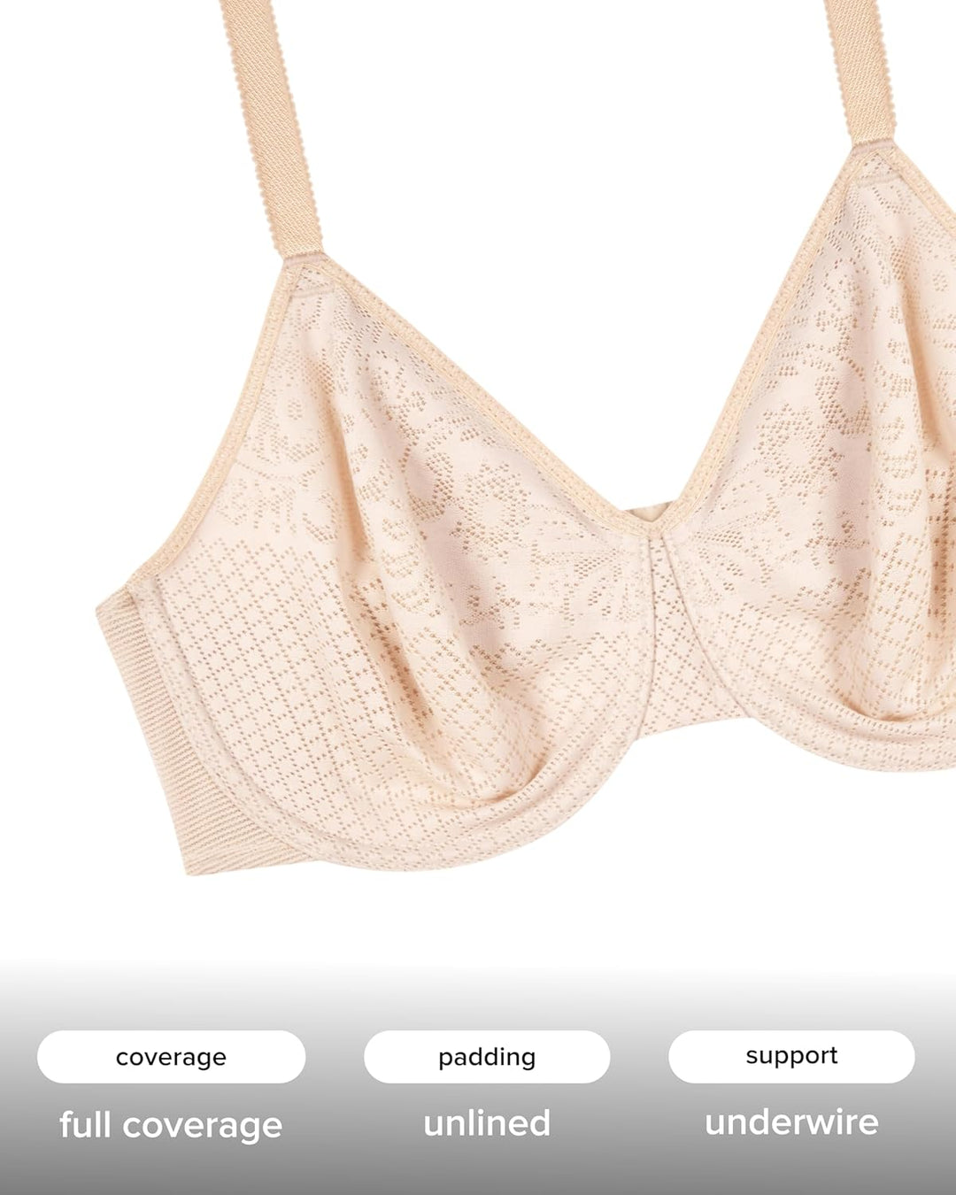 Wacoal Damen Visual Effects Bügel Minimizer-BH 70D Schwarz, 70D Schwarz