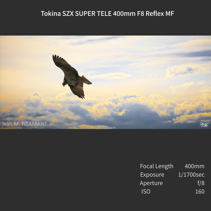 Tokina SZX 400mm F8 MF Fujifilm X Mount, TO1-SZX400F