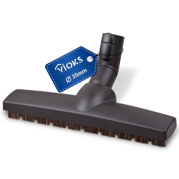 VIOKS Staubsauger Bürste für 35mm RohrØ Ersatz passend für Мiele Bodendüse 7155710 Parquet Twister S