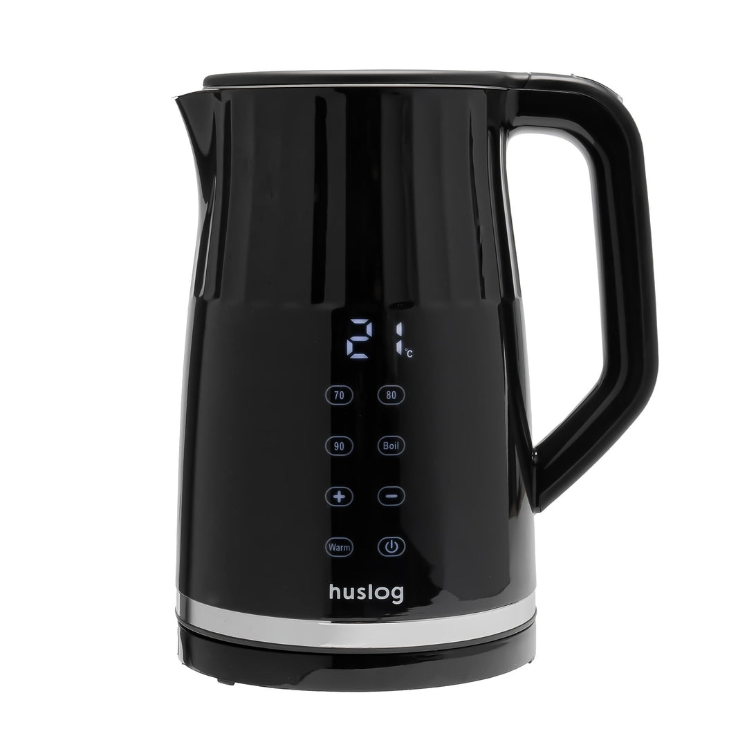 Elektrischer Wasserkocher mit Temperaturanzeige 1,7L 2200W Warmhaltefunktion 4 Temperaturprogramme T