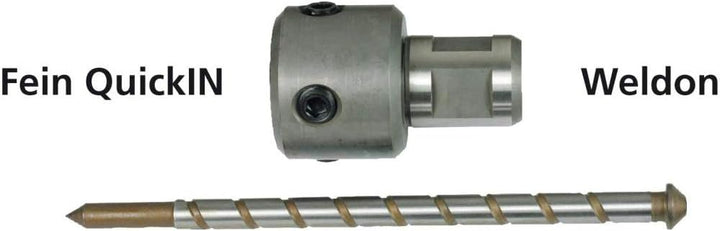 Alfra 20210 Adapter Kernbohrer Quickin auf Weldon