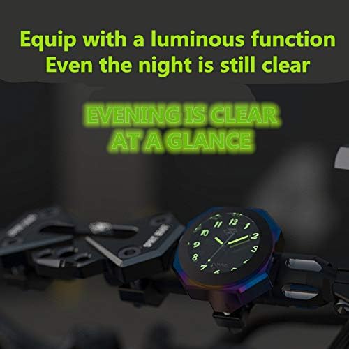 Motorrad wasserdichte Uhr schwarz blau rot silber für Fahrrad/Motorrad/SUV verschiedene Modelle, pas