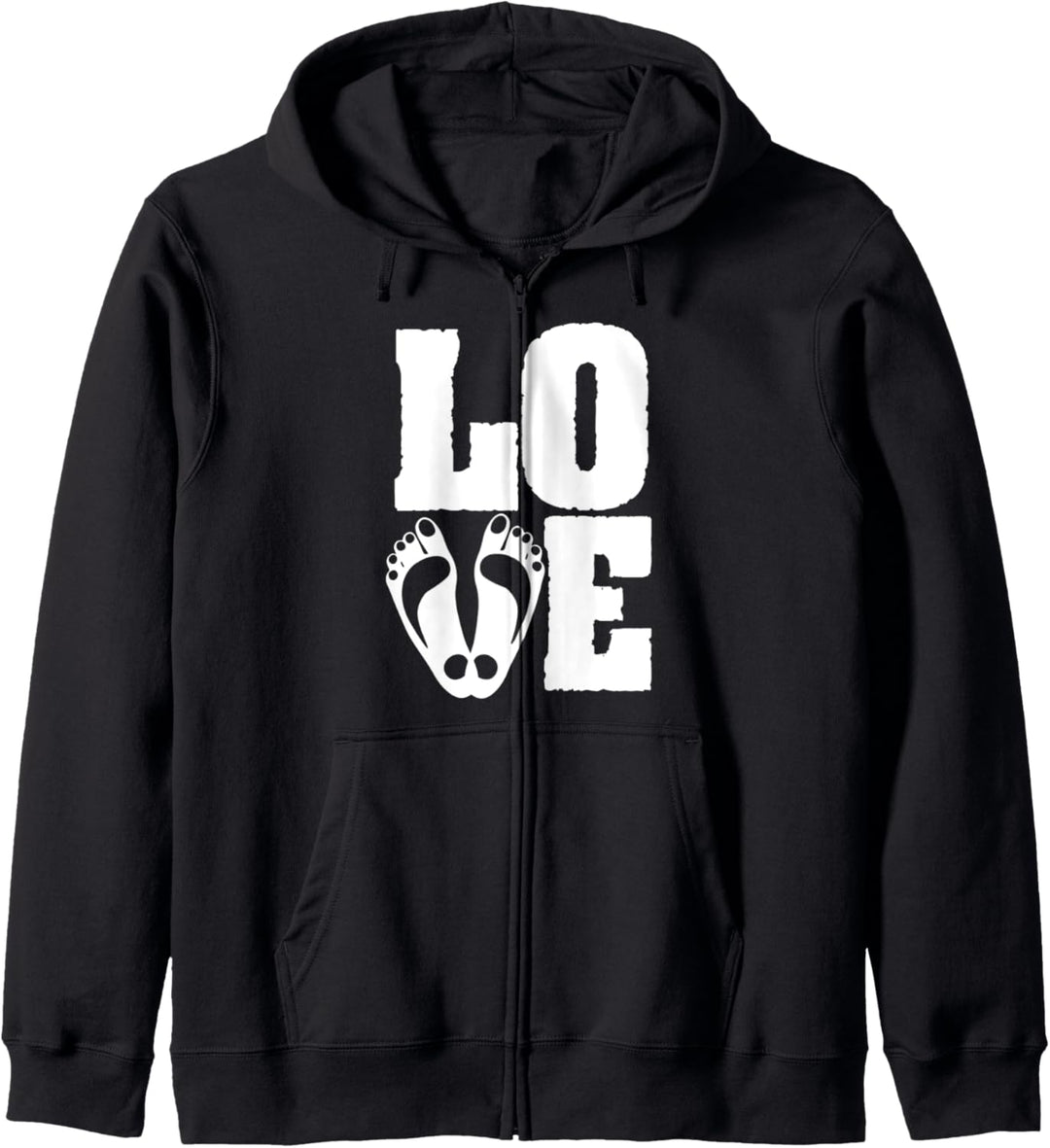 Fuss Liebe Podologe Podologie Podiatrie Füsse Podiater Kapuzenjacke