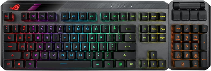 ASUS Tastatur ROG Claymore II Gaming Tastatur französisches Layout 90MP01W0-BKFA00