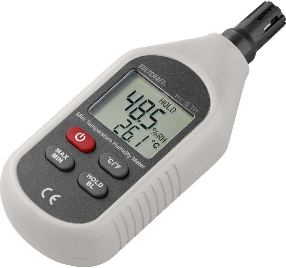 VOLTCRAFT HY-10 TH Luftfeuchtemessgerät (Hygrometer) 0% rF 100% rF