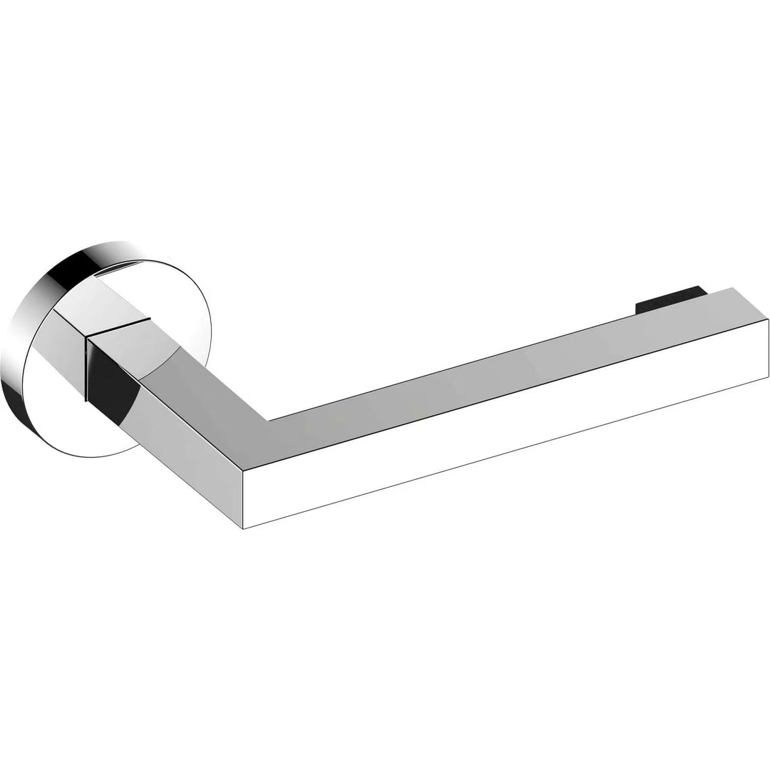 KEUCO Papier-Halter für Toiletten aus Metall, Hochglanz-verchromt, WC-Rollenhalter mit Rollenbremse