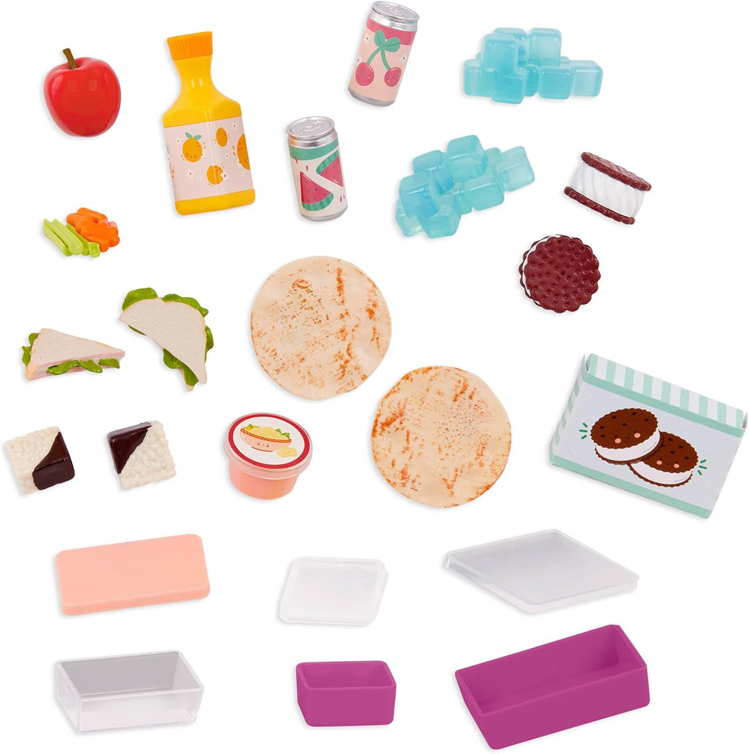 Our Generation – OG Camping Kühlbox – 46 cm Puppe Zubehör – Rollende Kühlbox mit Rädern – Spielzeuge