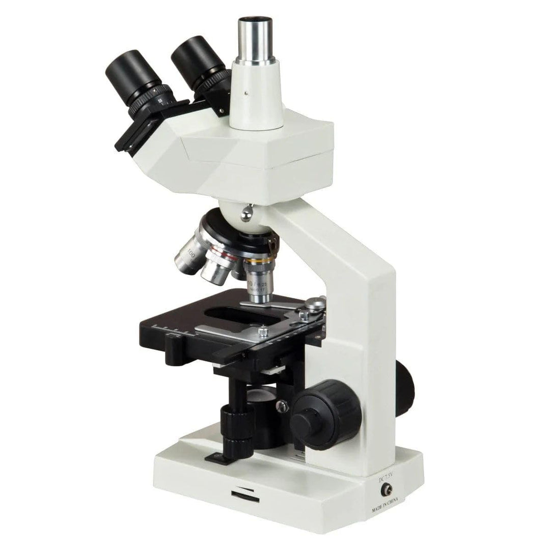 AmScope M83EZ-C50S OMAX 40X-2500X LED Digital Trinocular Lab Compound Mikroskop mit 5MP Kamera und m