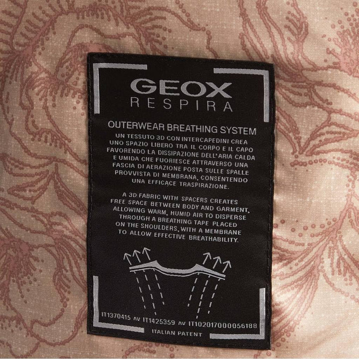 Geox Damen W Genziana Jacket 38 Peach Whip, 38 Peach Whip