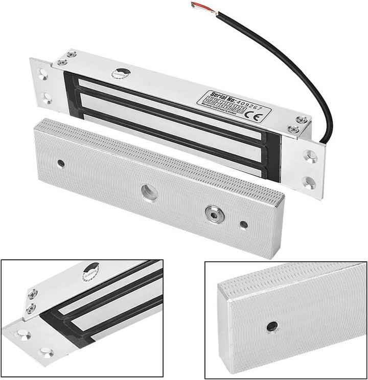 MAGT Elektrisches Schloss, 12 V, elektromagnetisch, elektromagnetisch, Verriegelung, bündig, 12 V DC