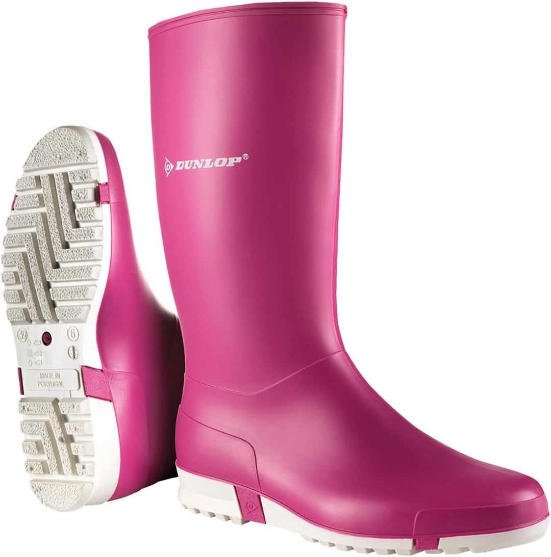 DUNLOP Regenstiefel Sport 32 EU Pink, 32 EU Pink