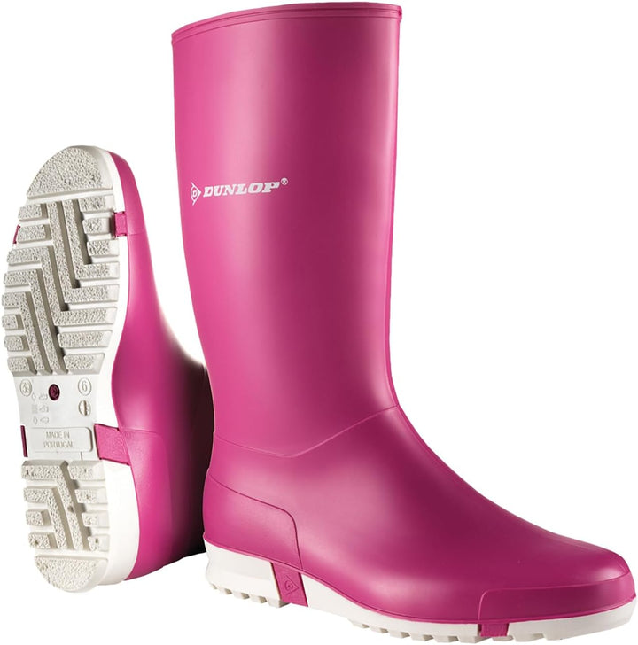 DUNLOP Regenstiefel Sport 32 EU Pink, 32 EU Pink