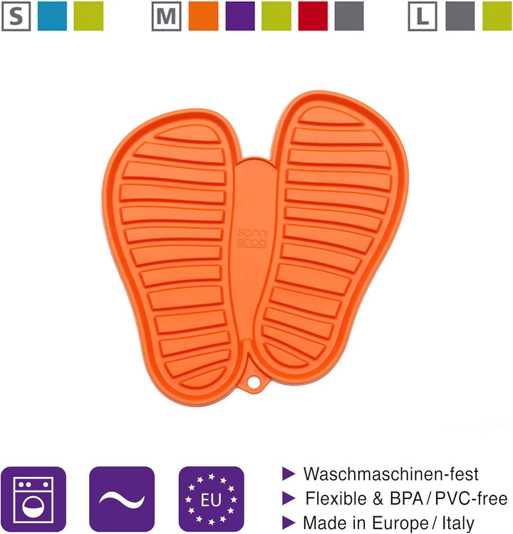 Sanni Shoo Shoe.Pad Schuhablage Schuhabtropfschale – Waschbare Schuhmatte in versch. Grössen & Farbe