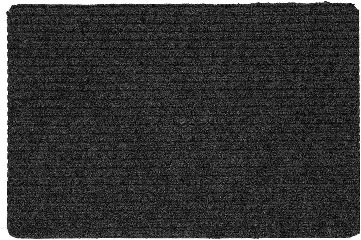 Astra Fussmatte innen anthrazit Schmutzfangmatte rutschfest – Türmatte 50x80 cm 2er Set wasserabweis
