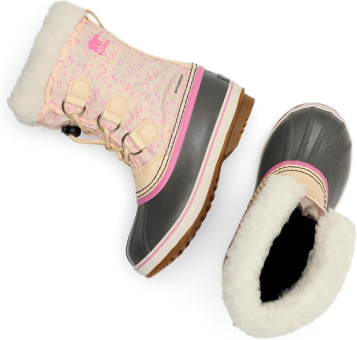 Sorel Yoot PAC Nylon Waterproof wasserdichte Winterstiefel für Kinder, Lila (Purple Dahlia x Foxglov