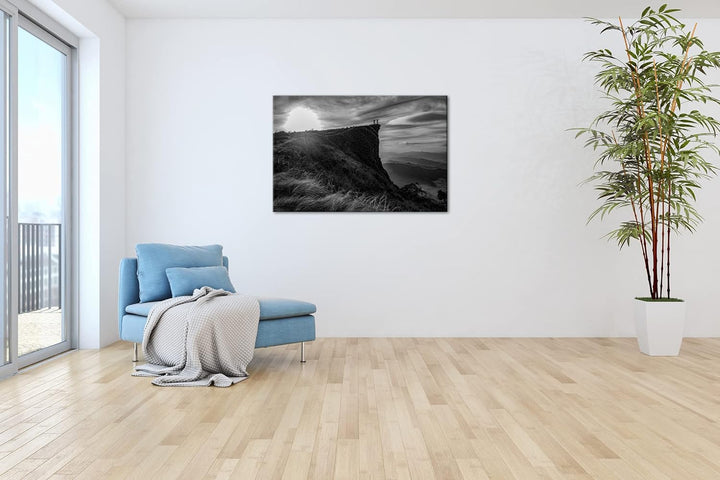 deyoli abenteuerliche Wanderung in der Landschaft Thailands Format: 80x60 als Leinwand, Effekt: Schw