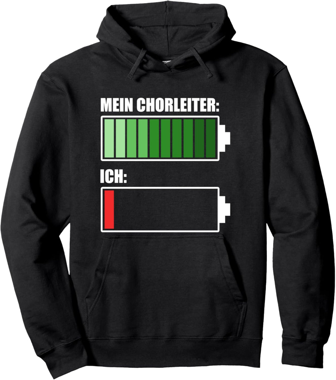 Chorleiter und Dirigent mit unendlicher Energie Pullover Hoodie