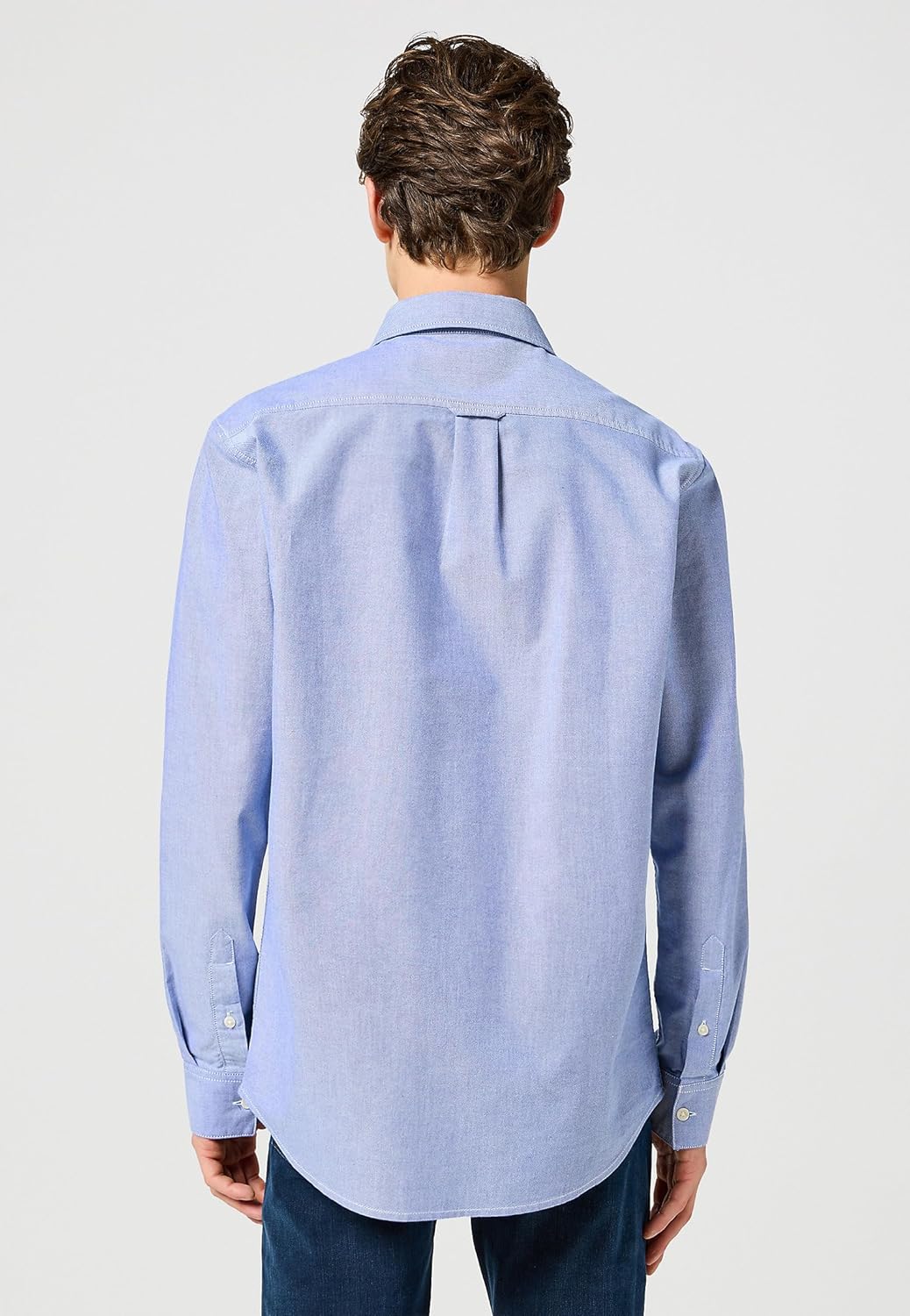 Wrangler Herren Ls 1 Pkt Shirt Shirt S Oxford_blue, S Oxford_blue