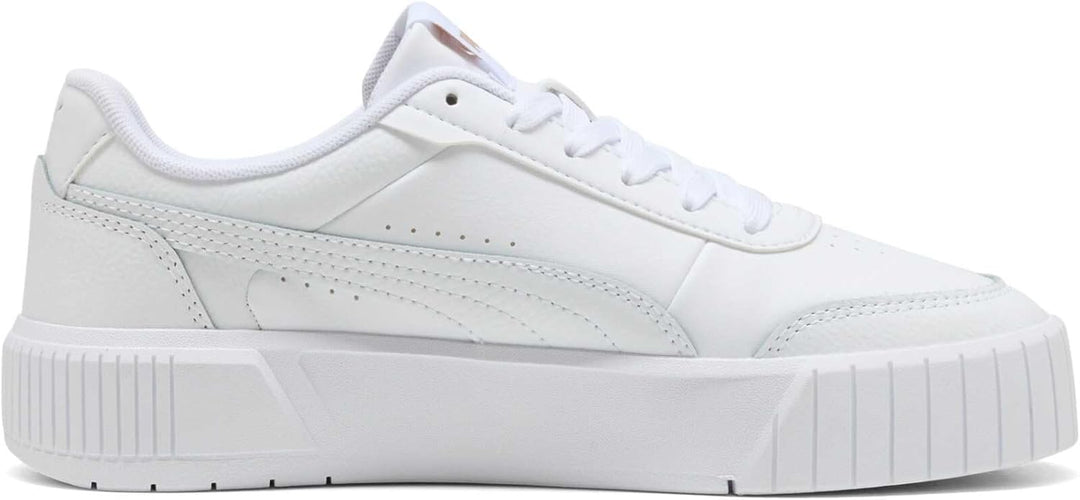 Puma Damen Carina Mia White Black Schuhe 41 EU Puma Weisses Puma Gold, 41 EU Puma Weisses Puma Gold