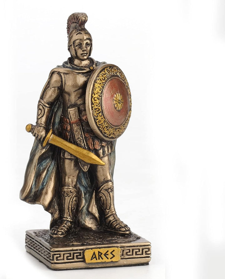 Veronese Design Ares Der Gott des Krieges Miniaturfigur Ares Bronze, Ares Bronze