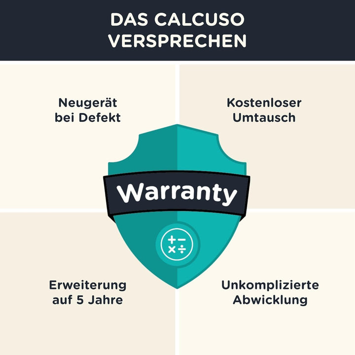 CALCUSO Sparpaket: Casio FX-991 DE X technisch-wissenschaftlicher Taschenrechner + WYNGS Schutztasch