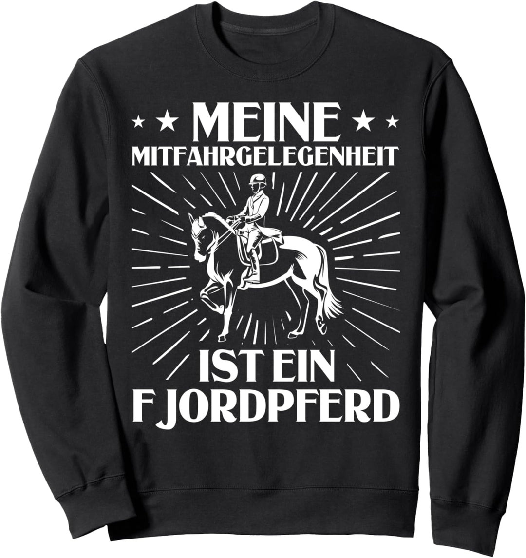 Reiten Kleidung Reitbekleidung Dressurreiten Fjordpferd Sweatshirt