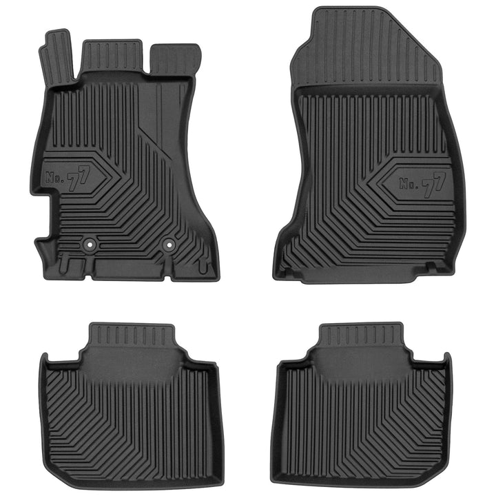 SMK Gummimatten auto fussmatten Satz für Subaru Impreza IV 2011-2016 Erleben Sie einen neuen Standar
