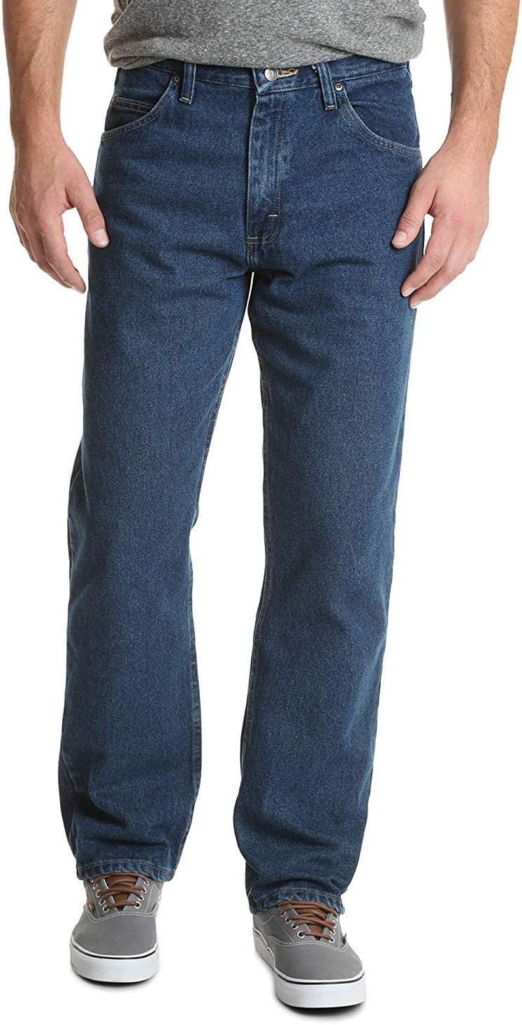 Wrangler Herren Jeans Texas Stretch Mongoose 32W / 30L Dark Stonewash, 32W / 30L Dark Stonewash
