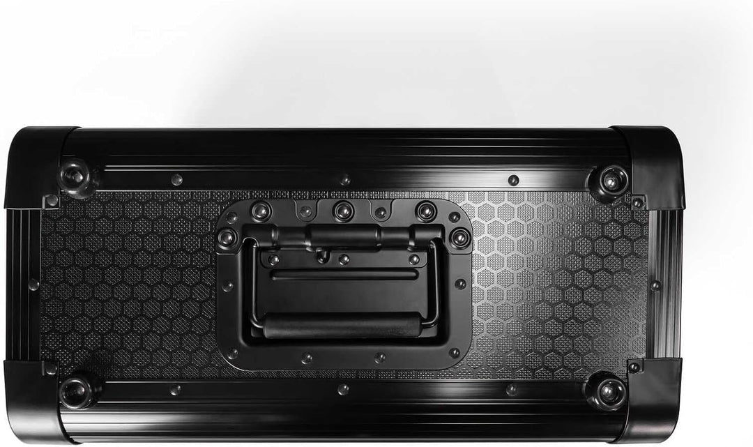 Reloop 7'' Record Case 150 Black - Robuste Konstruktion mit kratzfester Hexa-Oberfläche in mattem Sc