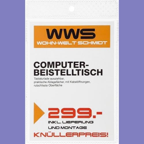 Durable Etiketten-Schutzhüllen A6 Packung, 100 Stück, transparent, 229719 DIN A6, DIN A6