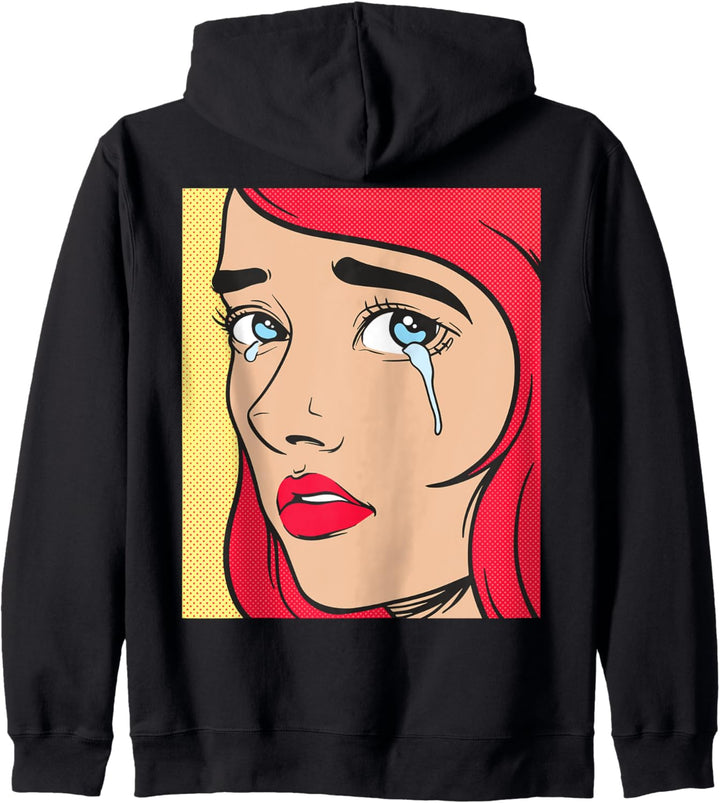 Egirl Aesthetic | Retro Vintage 60s 70s 80s Grunge Pop Art Kapuzenjacke