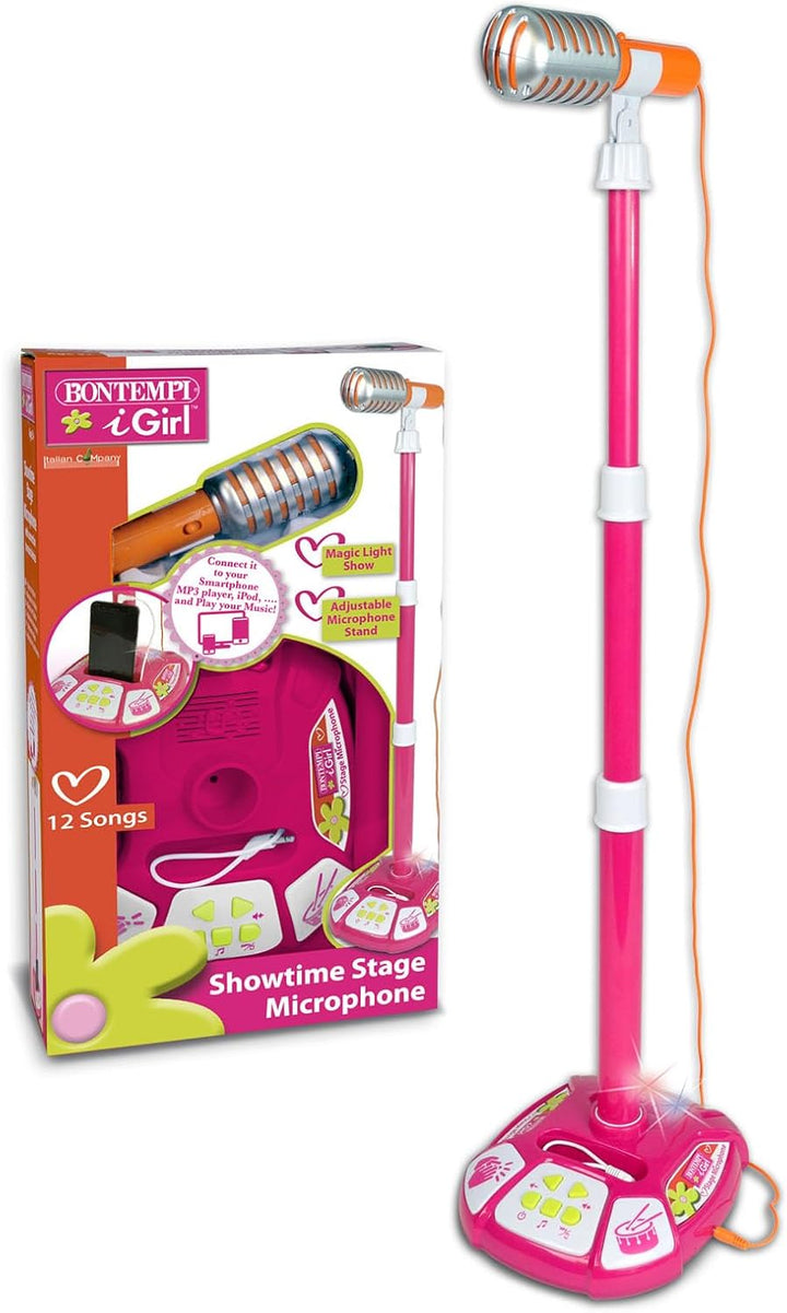 Bontempi 40 1072 Mikrofon, pink