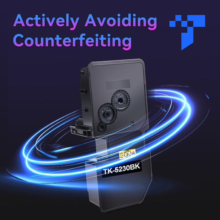 ZIPRINT TK5230 Kompatible für Kyocera TK-5230K TK5230 TK-5230Y TK-5230 TK-5230M TK-5230C Toner für K