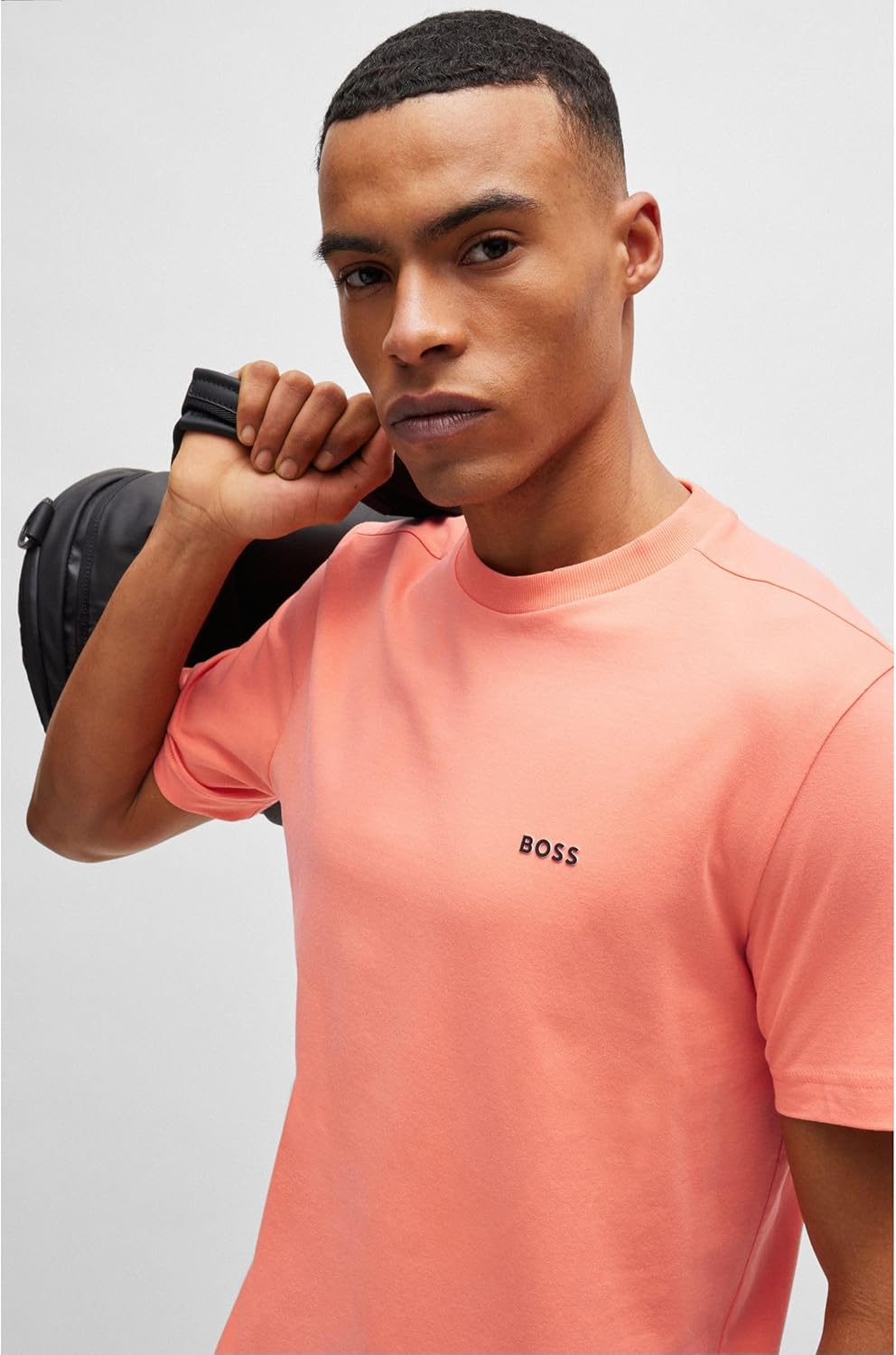 HUGO BOSS Herren Tee T_Shirt M Open Red649, M Open Red649