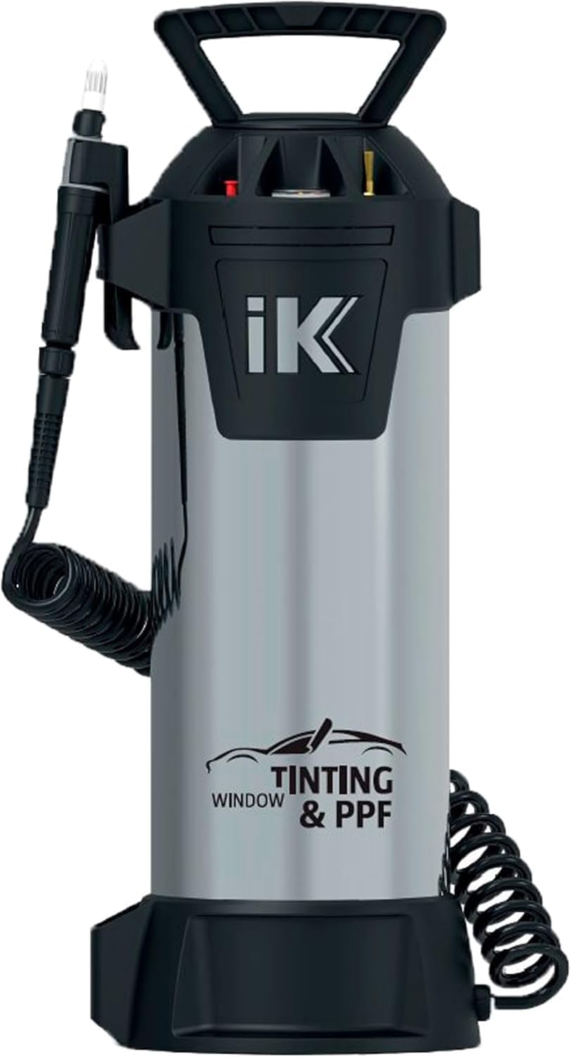 IK Window TINTING & PPF - Professioneller Edelstahlsprüher 13L - Hohe Präzision und Chemikalienbestä