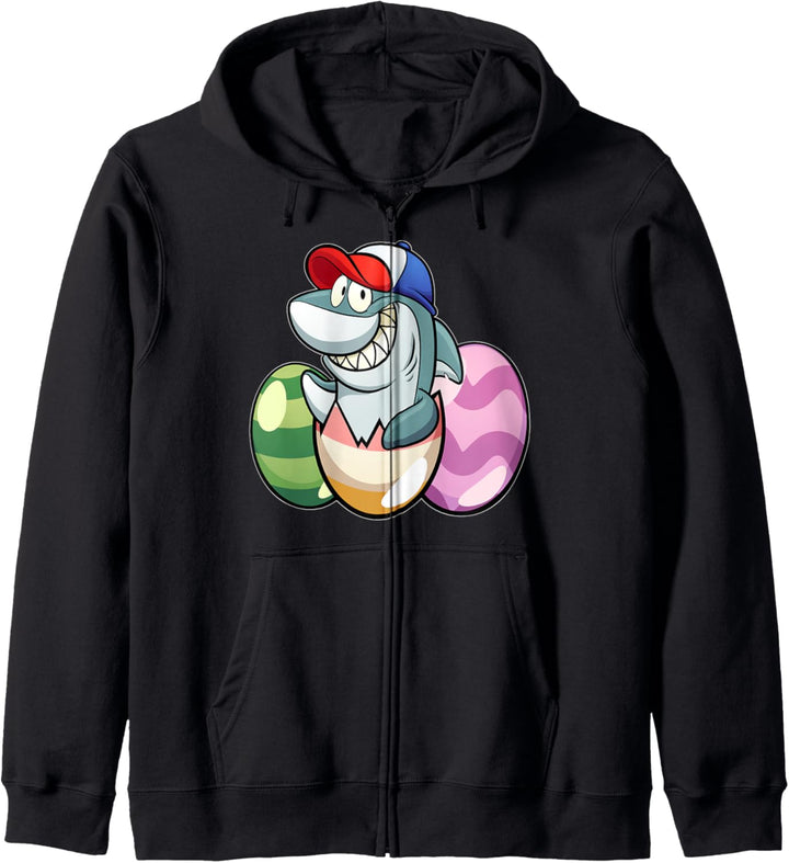 Hai Oster Outfit Ostergeschenk Für Jungen und Mädchen Ostern Kapuzenjacke
