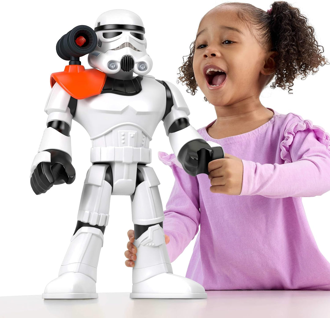 Fisher-Price Imaginext STAR WARS Spielzeug XXL Sturmtruppler-Figur, ca. 42 cm grosse, bewegliche Fig