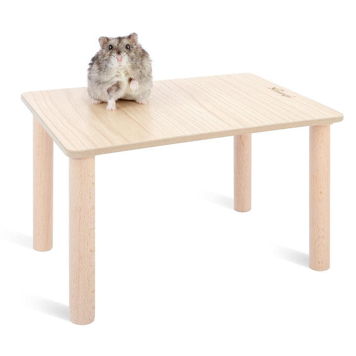 Niteangel Hamster-Spielplattform aus Holz für syrische Zwerghamster, Rennmäuse, Mäuse, Degus oder an