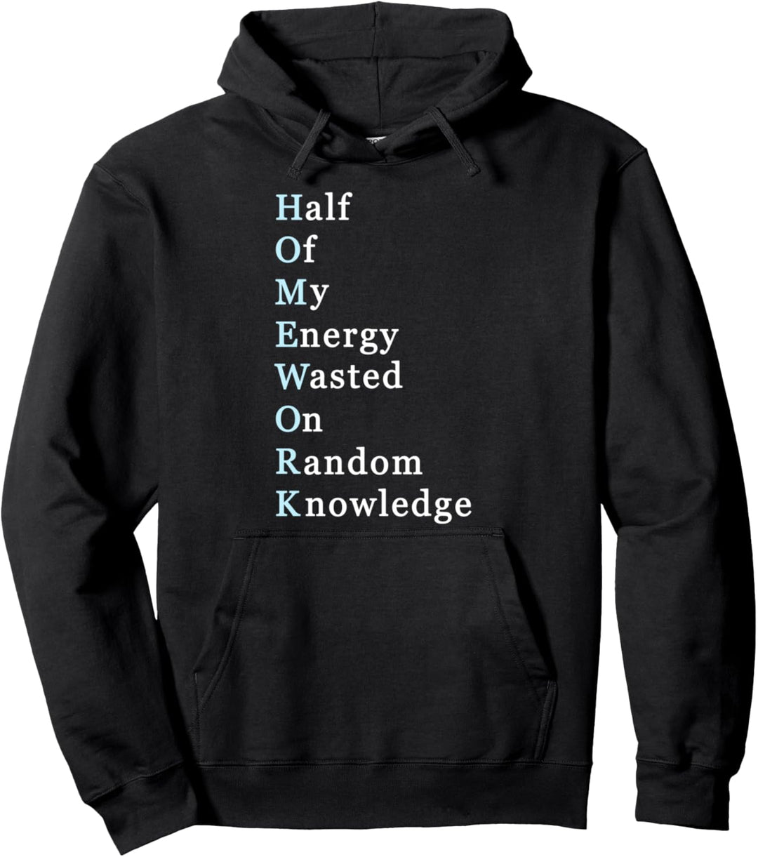 Lustiges Hausaufgaben Pullover Hoodie