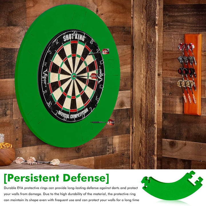 5 Stück Dartboard Schutzring: Dartscheiben Surround Dartscheibe Rand, Dartboard Rand für die Garage,