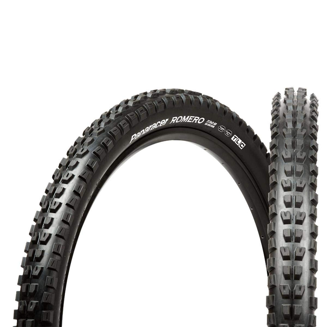 Panaracer Romero Folding MTB Tires Black in Multiple Styles and ST or HO Styles 29 X 2.4 Standard, 2