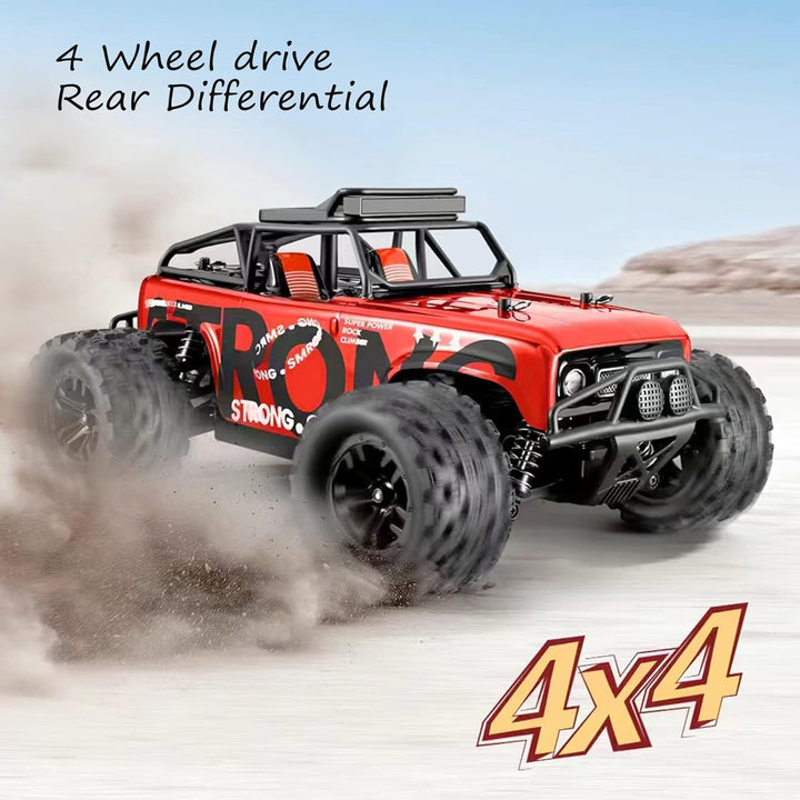 dexinco Ferngesteuertes Auto, RC Auto 4WD, 1/18 Massstab, 2,4 GHz, 40 km/h Rennwagen Wasserdicht Off